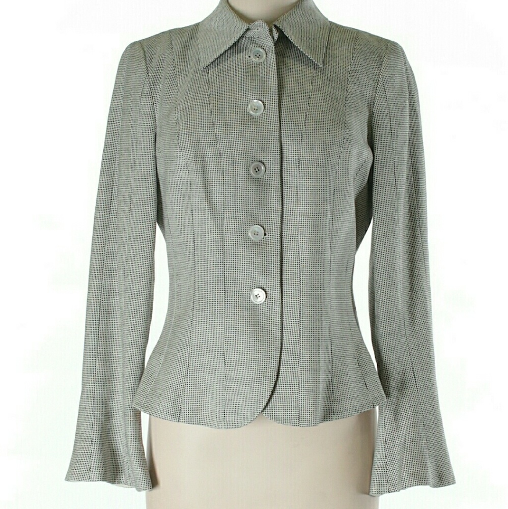 Etcetera Gingham Jacket